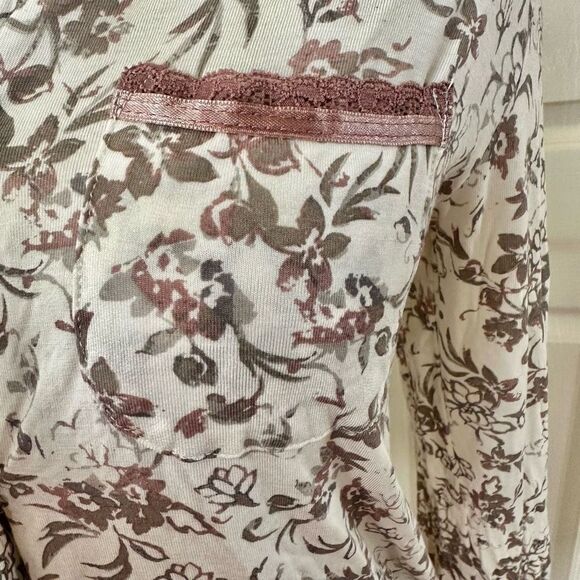 Tart Intimates long sleeve pajamas with eye mask size Small - Picture 4 of 15